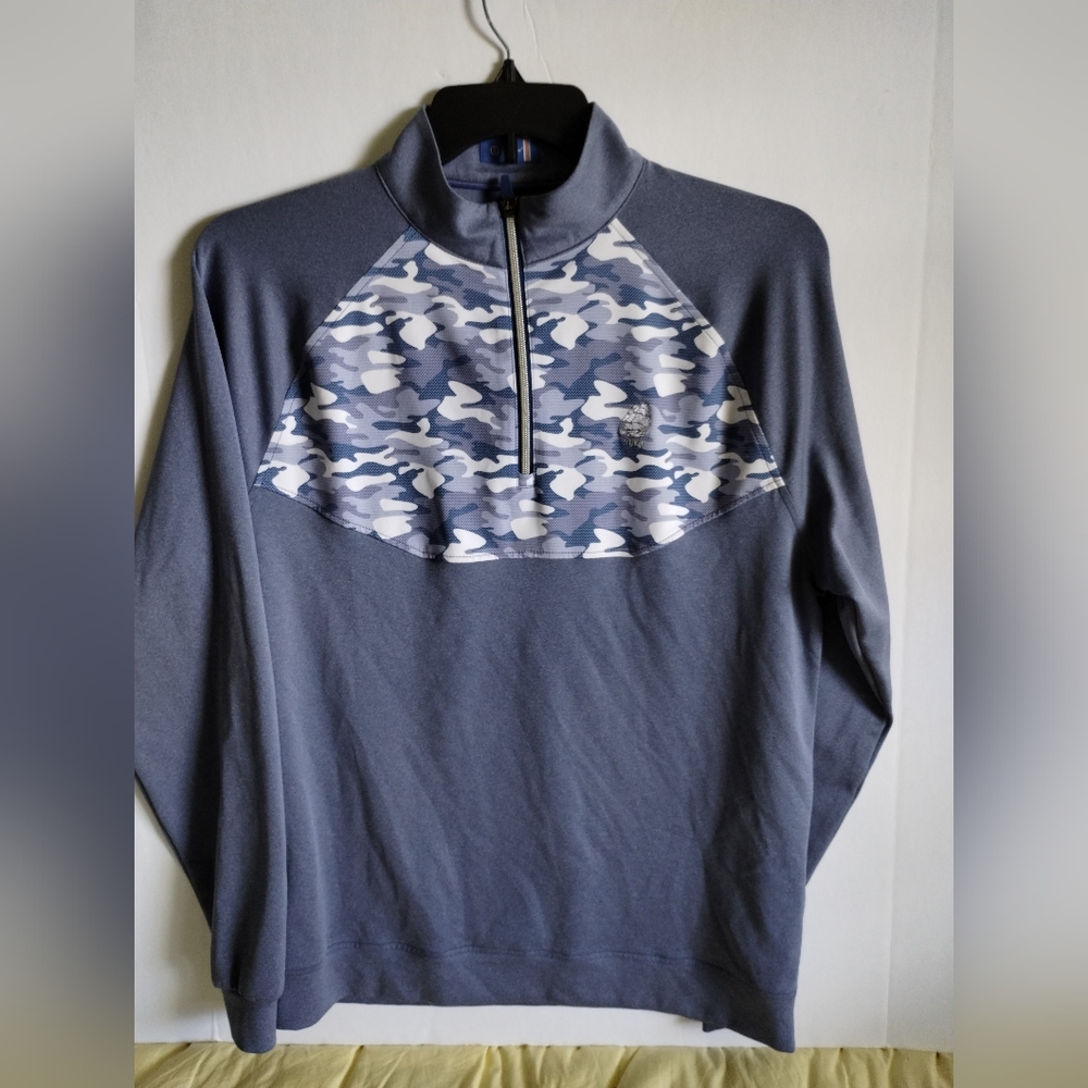 Stitch Quarter Zip Pullover Large - image 1